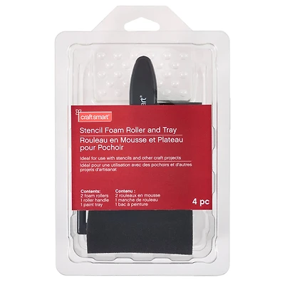 Stencil Foam Roller & Tray Set by Craft Smart®