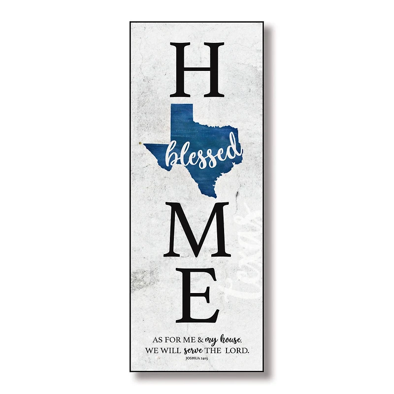 Blessed Texas Home Wall Plaque