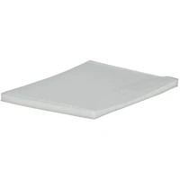 JAM Paper Clear Plastic Tuck Flap Letter Size Booklet Envelopes, 12ct.