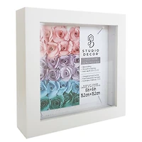 Flat White Display Frame by Studio Décor