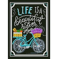 Sparkly Selections Life is a Ride Glow in the Dark Diamond Art Kit