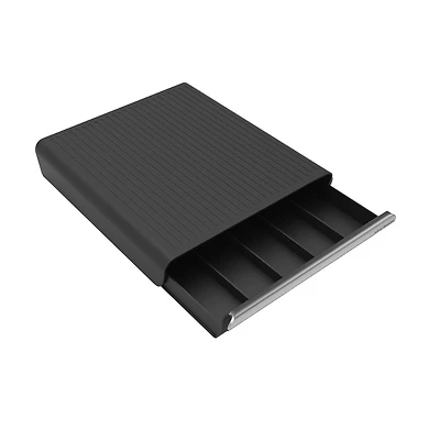 Mind Reader Black Single Serve Coffee Pod Drawer and Holder