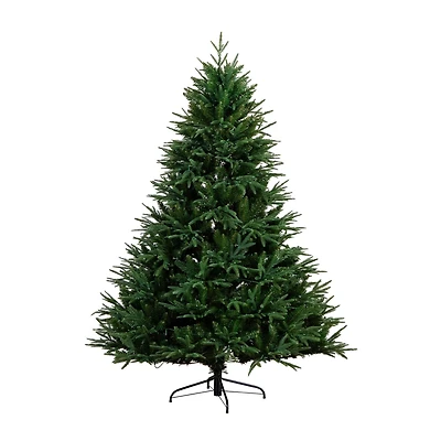 6ft. Pre-Lit Edmonton Fir Artificial Christmas Tree, Color Changing LED Lights