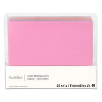 Shimmer Cards & Envelopes by Recollections™, 4.25" x 5.5"