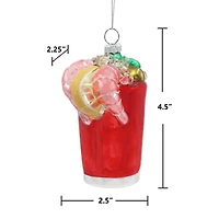 4.5" Bloody Mary Glass Ornament by Ashland®