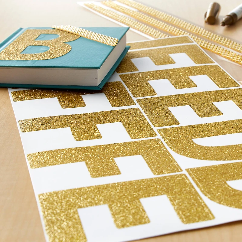 Glitter Alphabet Stickers by Recollections