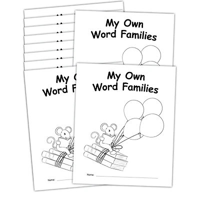 Teacher Created Resources® My Own Books: My Word Families Books, 10ct.