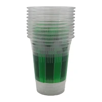 16oz. Football Field Plastic Cups, 10ct. by Celebrate It™