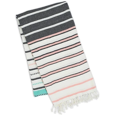 Palms Stripe Fouta Towel