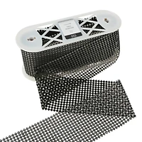 4.25" Black Diamond Mesh Trim by Celebrate It®