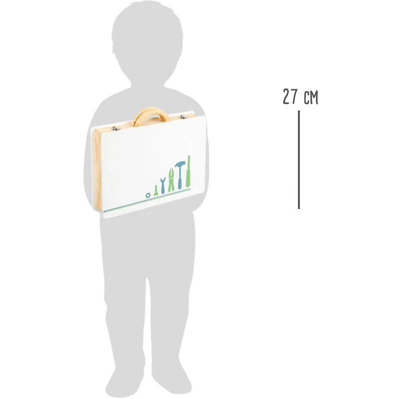 Small Foot Wooden Toys Premium Nordic Toolbox Playset