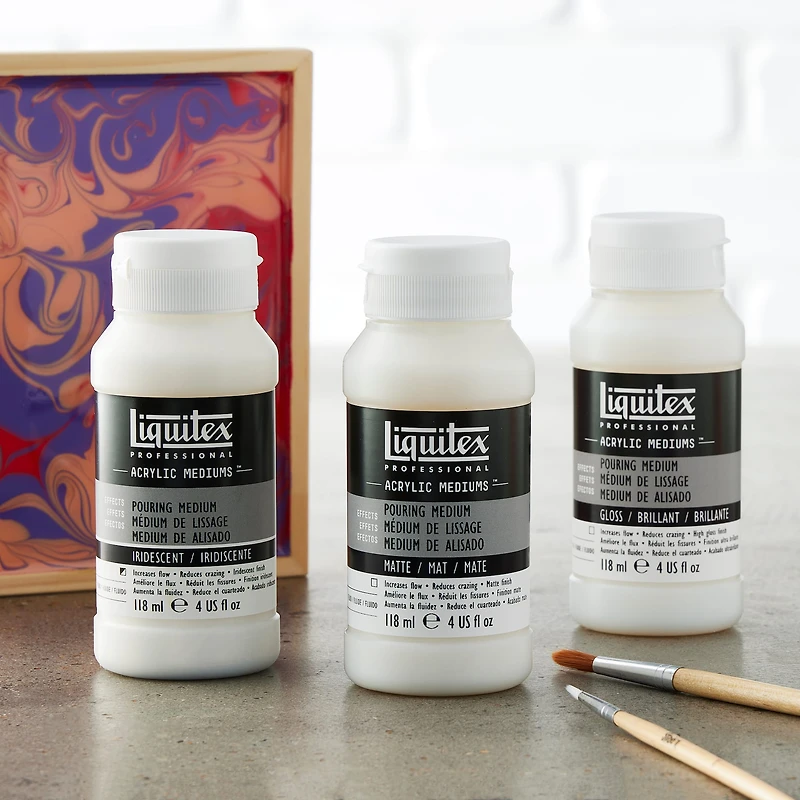 Liquitex® Acrylic Pouring Medium Trial Set