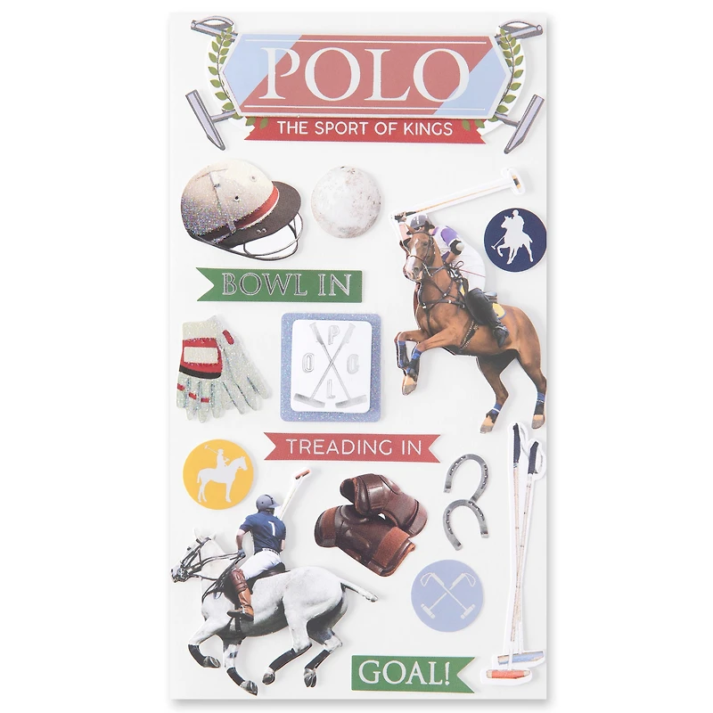 Polo Dimensional Stickers by Recollections™