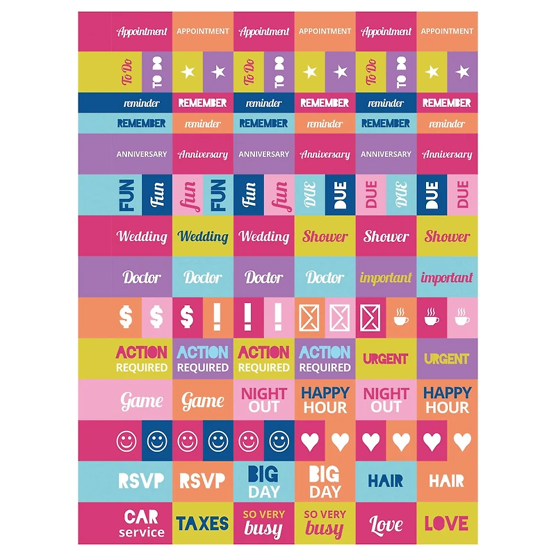 TF Publishing 2025 Medium Malibu Stripes Weekly Monthly Spiral Planner