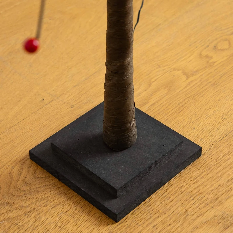 4ft. Pre-Lit Autumn Maple Artificial Fall Tree with Berries and 60 Warm White LED Lights