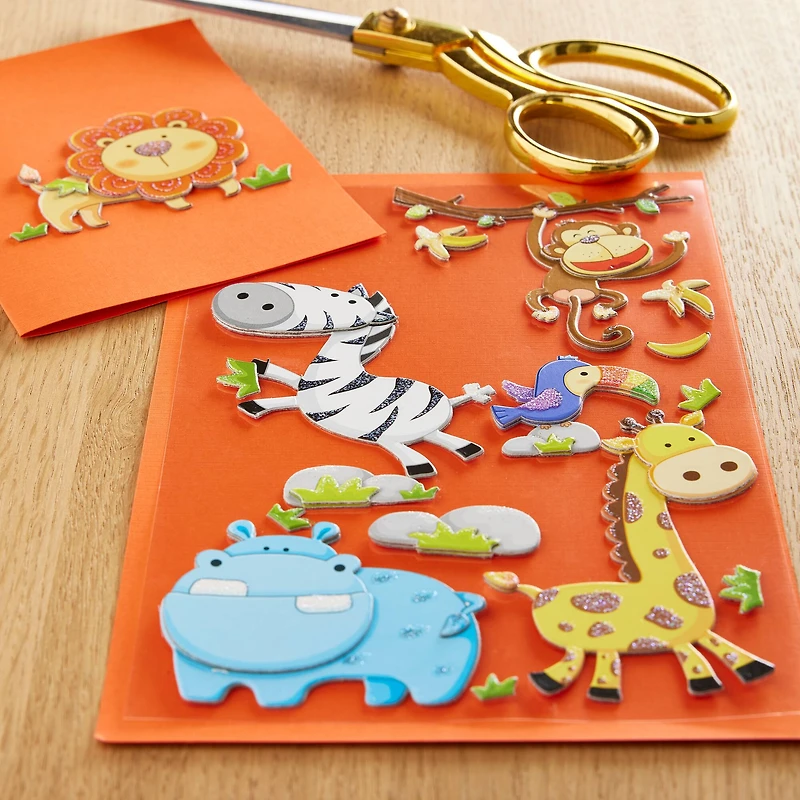 Chipboard Zoo Animal Stickers by Recollections™