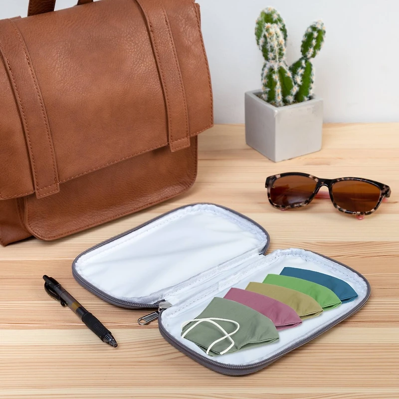 4-Pack Face Mask Storage Pouches