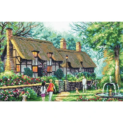 Charivna Mit Cozy Evening Counted Cross Stitch Kit