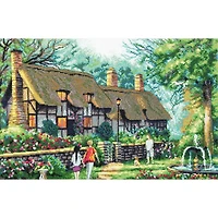 Charivna Mit Cozy Evening Counted Cross Stitch Kit