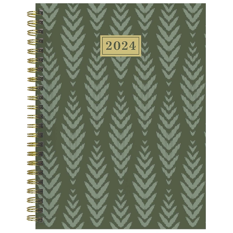 TF Publishing 2024 Printed Garden Medium Weekly Monthly Planner