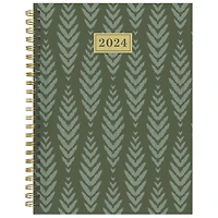 TF Publishing 2024 Printed Garden Medium Weekly Monthly Planner