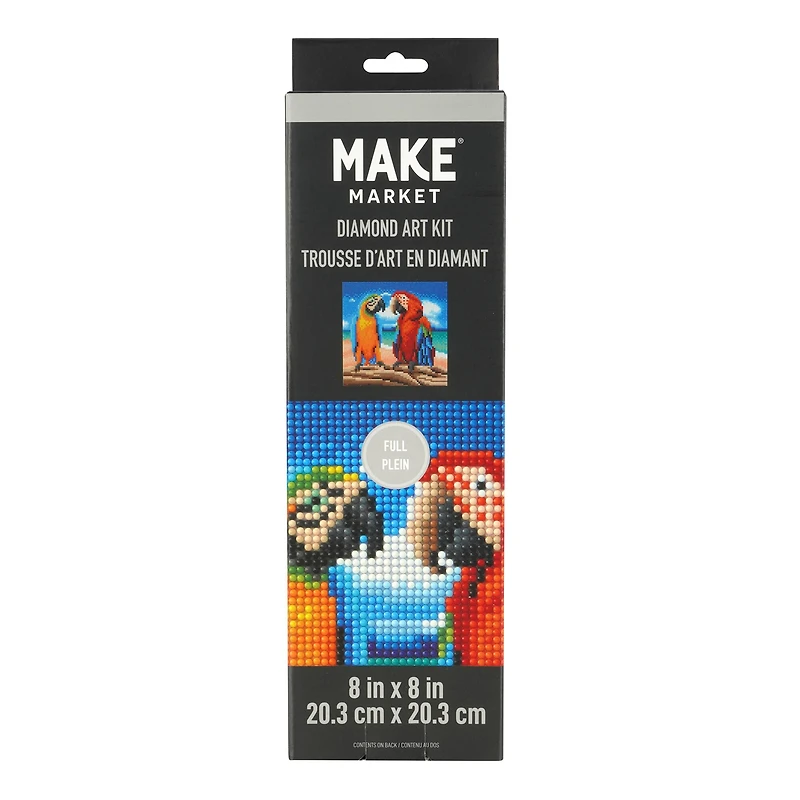 Parrots Painting Diamond Art Kit by Make Market®