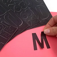 ArtSkills® 1" to 2" Black 250 Piece Vinyl Poster Letter Set