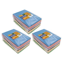 Creativity Street® WonderFoam® 5.5" x 8.5" Sheets, 3 Packs of 40