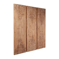55" Brown Wood Rustic Wall Decor, 3ct.