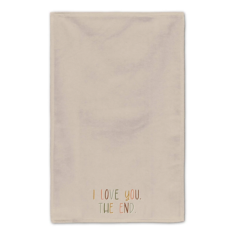 I Love You, The End 16" x 25" Towel Set