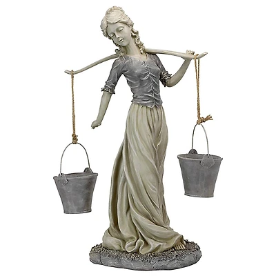 Design Toscano 29.5" Magdalene the Danish Milkmaid Garden Woman Statue