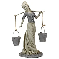 Design Toscano 29.5" Magdalene the Danish Milkmaid Garden Woman Statue