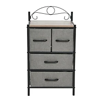 Household Essentials Victoria 32" 4-Drawer Dresser