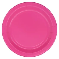 9" Dark Pink Paper Plates, 10ct. by Celebrate It™