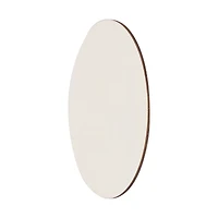 6.5" Wood Oval Plaque by Make Market®