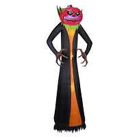 12ft. Airblown® Inflatable Giant Halloween Jack-O'-Lantern Reaper with Psychedelic Spirals of Light