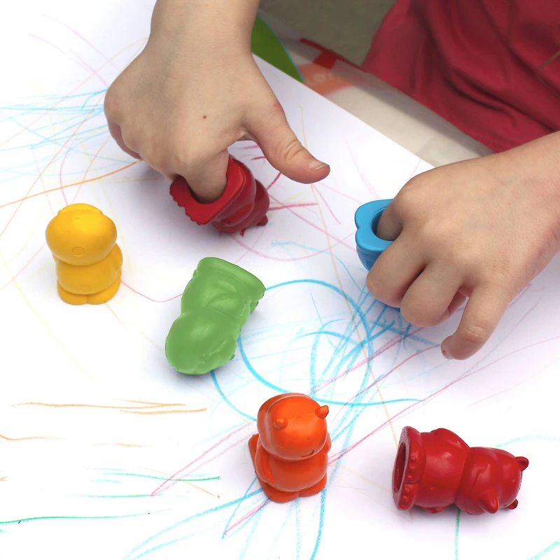 Micador® early stART® Zoo Crew Crayons, 6ct.