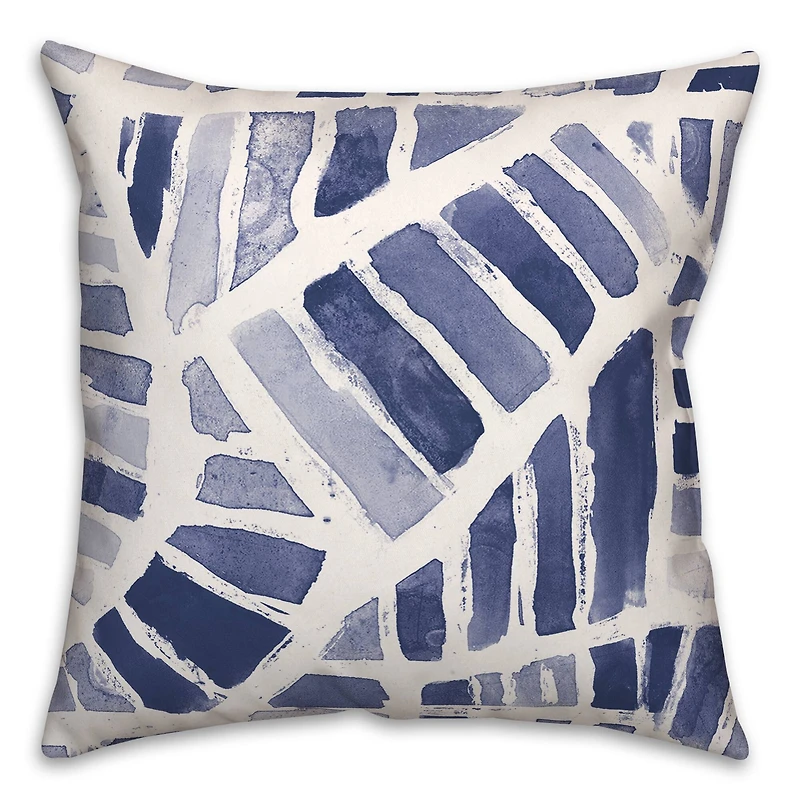 Geometric Seaside 18" x 18" Indoor / Outdoor Pillow