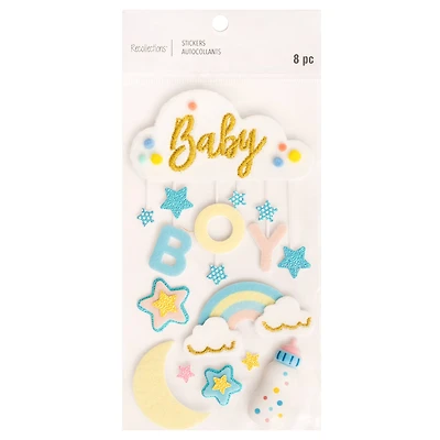 Baby Boy Cloud Dimensional Stickers by Recollections™