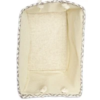 DII® Medium Gray Tweed Rectangular Paper Bin