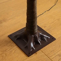 5ft. Pre-Lit Minimalist Autumn Maple Artificial Fall Tree with 96 Warm White LED Lights