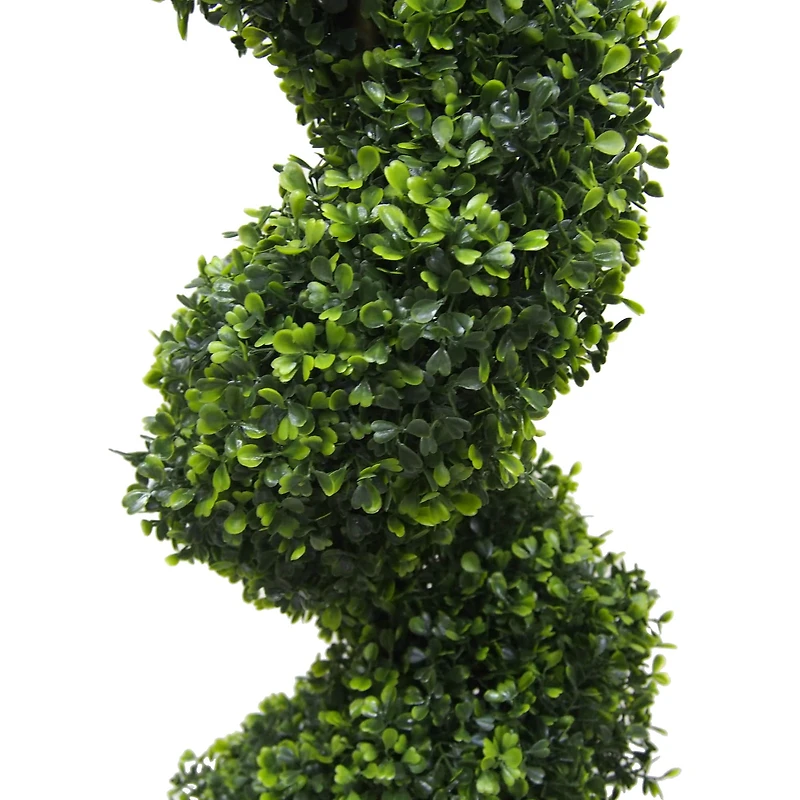 5ft. Potted Green Boxwood Spiral Tree