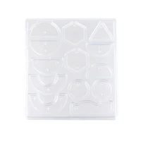 Blue Moon Studio™ UV Resin Craft Basic Shapes Silicone Mold