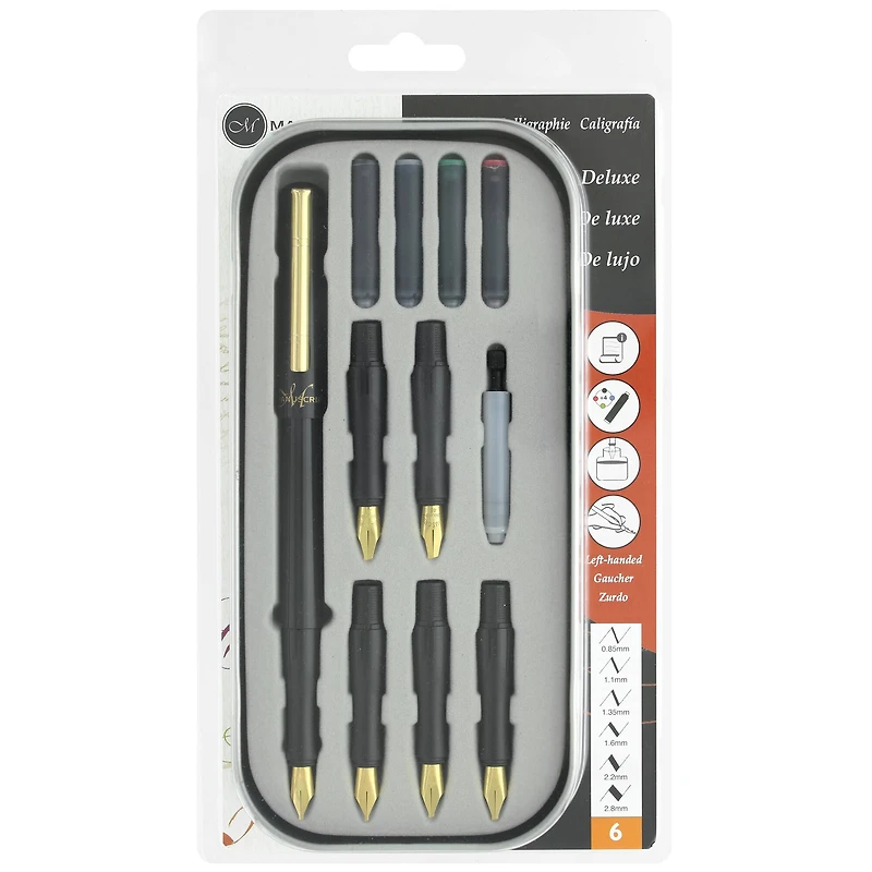 Manuscript Left Hand Deluxe Calligraphy Set