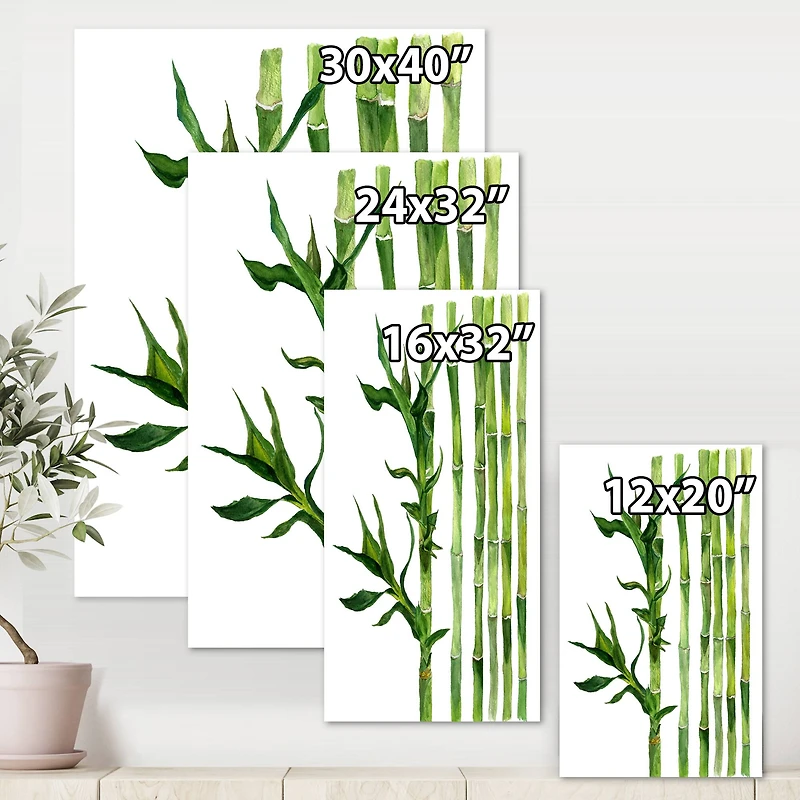 Designart - Bamboo Branches In The Forest III