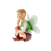 Miniature Daydreaming Fairy Boy by Make Market®