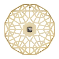 24" Contemporary Abstract Wall Clock