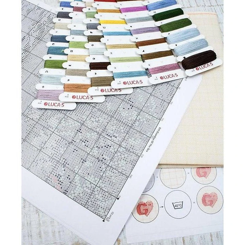 Luca-s Guardian Of The Sea Counted Cross Stitch Kit