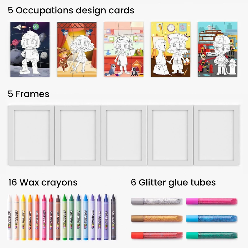 Arteza® Kids  Careers Jigsaw Puzzle Set, 32 pcs