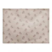 Delicate Floral Cotton Twill Placemat